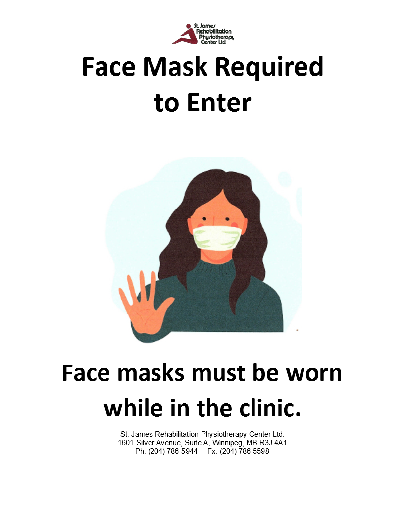 Covid-19 Face Mask Notice
